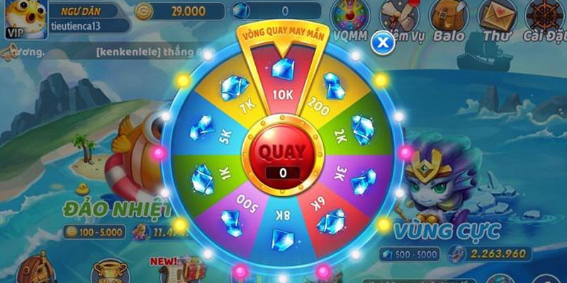 Vòng quay may mắn có thể giúp bạn phát tài
